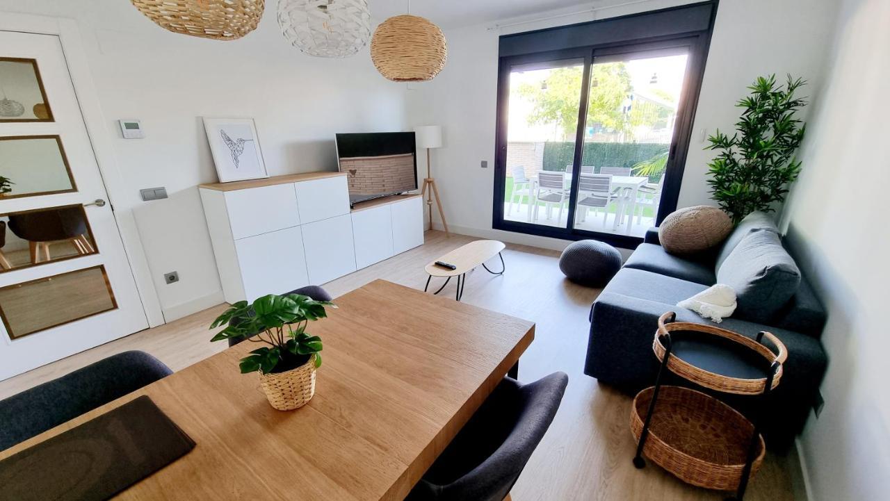Apartamento Diseno Con Jardin Privado A 100 Metros Del Mar Torredembarra Exteriör bild